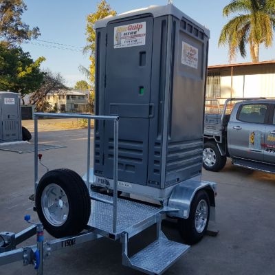 Tow-Yourself Single Toilet Trailer
