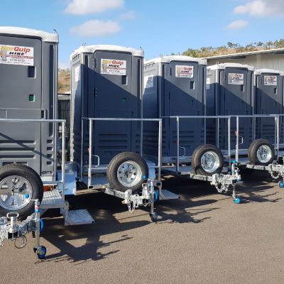 Tow-Yourself Single Toilet Trailer