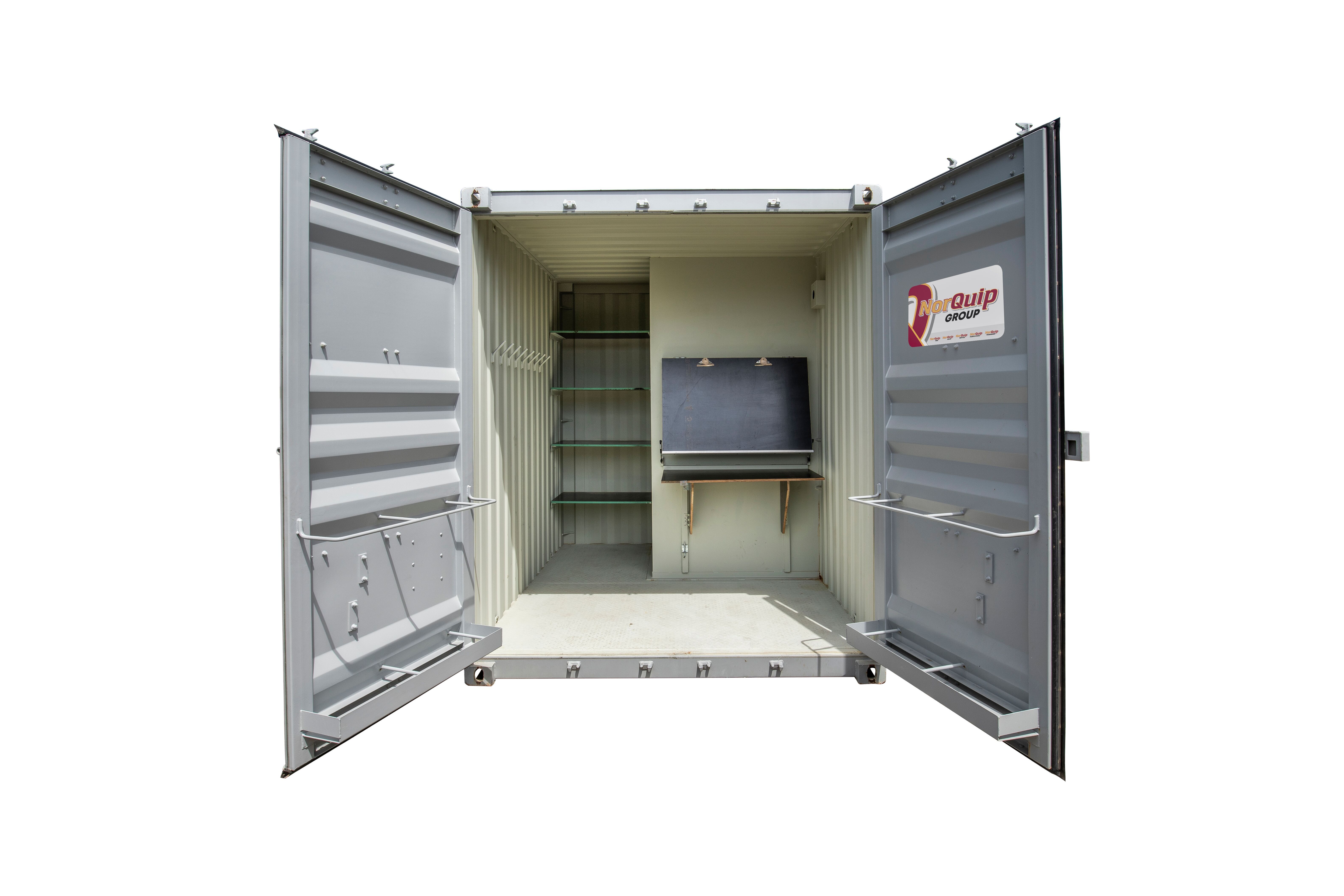 Site Storage Hub with Toilet