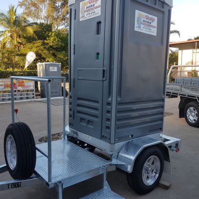 Tow-Yourself Single Toilet Trailer