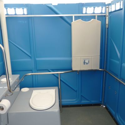 Disability Accessible Portable Toilet & Parent Room