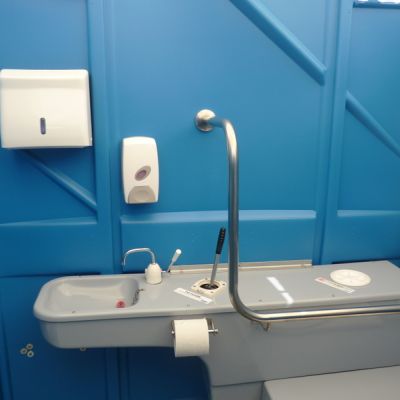 Disability Accessible Portable Toilet & Parent Room