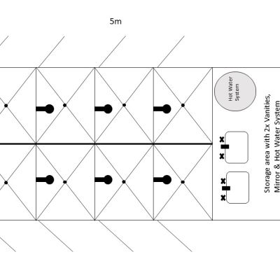 Shower Blocks (4 head)