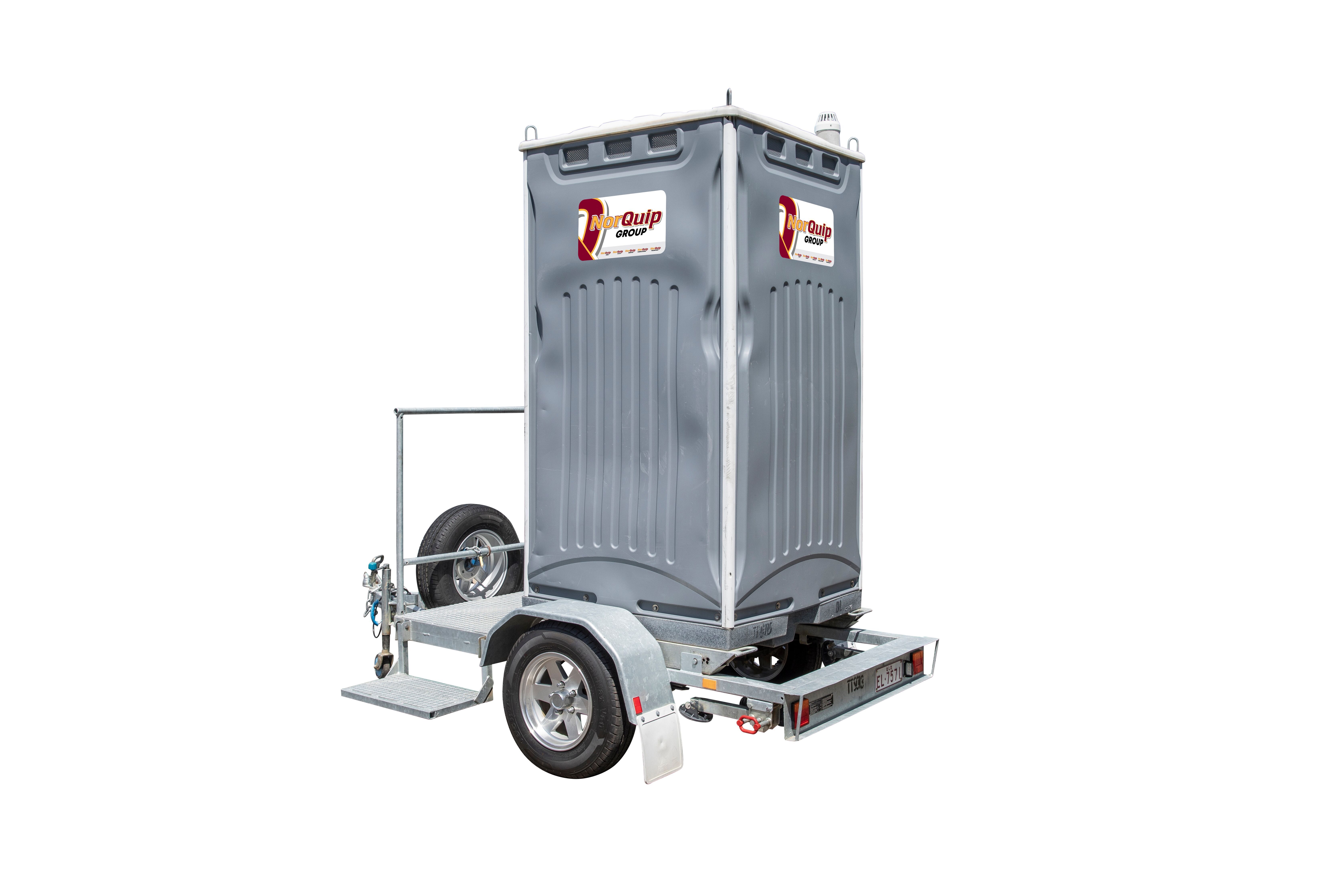 Tow-Yourself Single Toilet Trailer